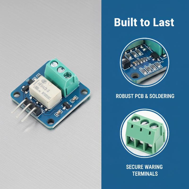 Diy Automation Projects - DC 3V ミニ信号リレーモジュールは信頼性の高い動作とコンパクトなサイズを備え、DIY プロジェクト、ホームオートメーション回路設計に最適です。