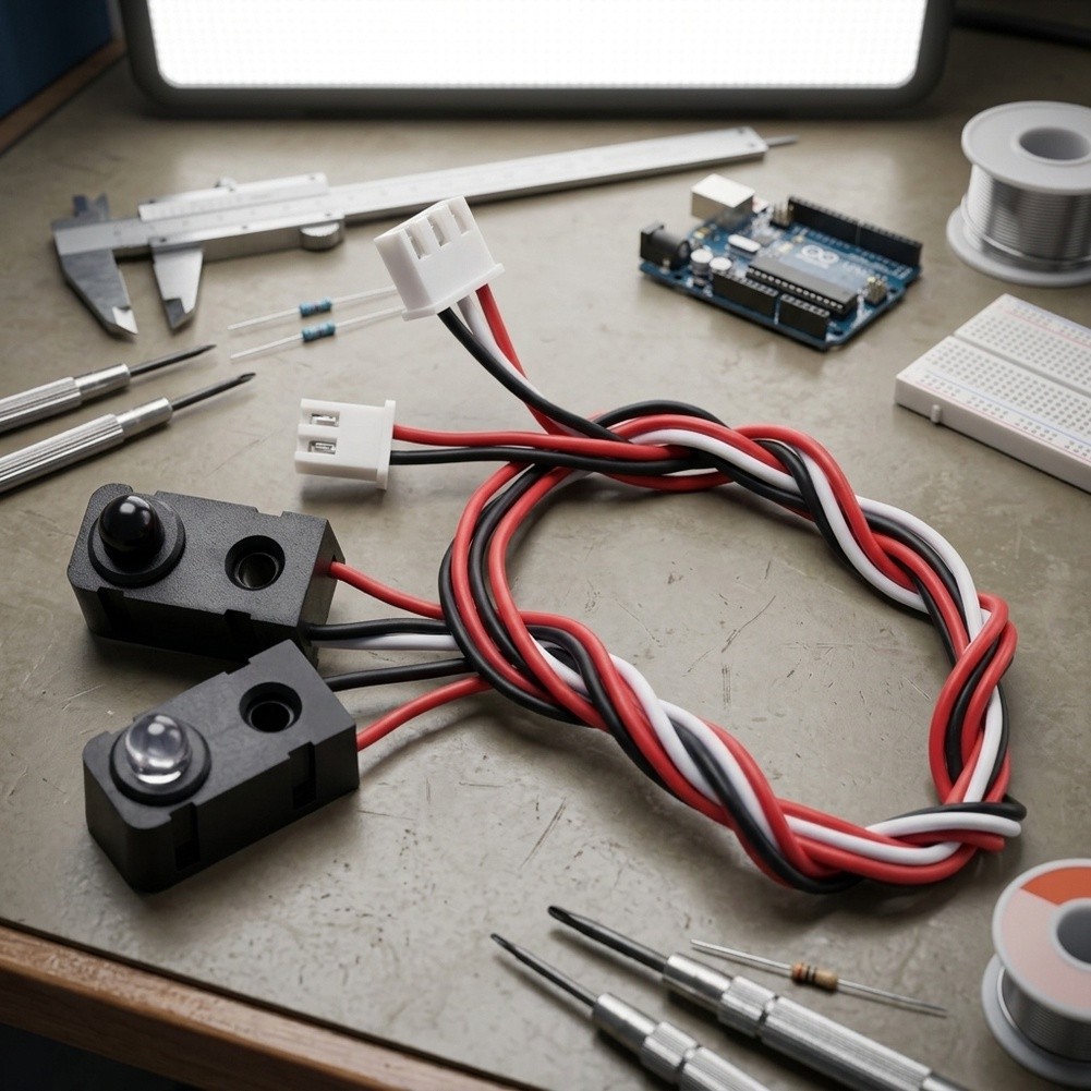 Diy Home Automation System - 4ペア赤外線ビームセンサーキット スルービームIRスイッチ 5V DC スマートホームオートメーションセキュリティシステムおよびDIYロボティクスプロ用