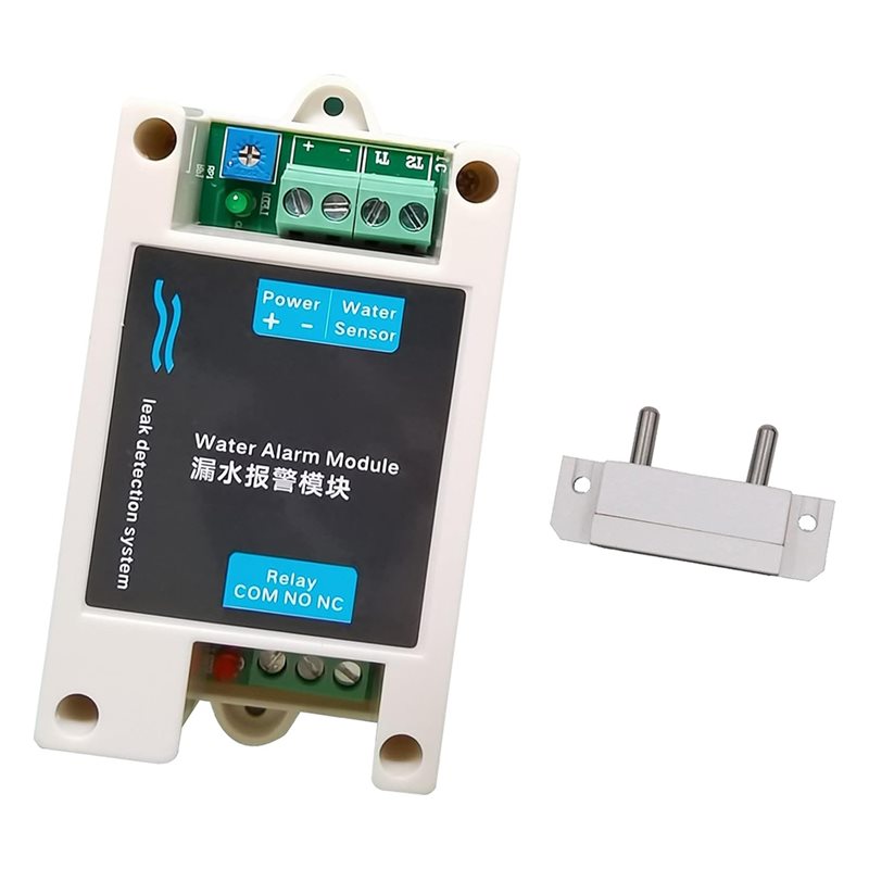 Water Leak Detector Wired - AS95-12V DC 有線水検知器水漏れ警報モジュール漏水センサー 10A NC NO