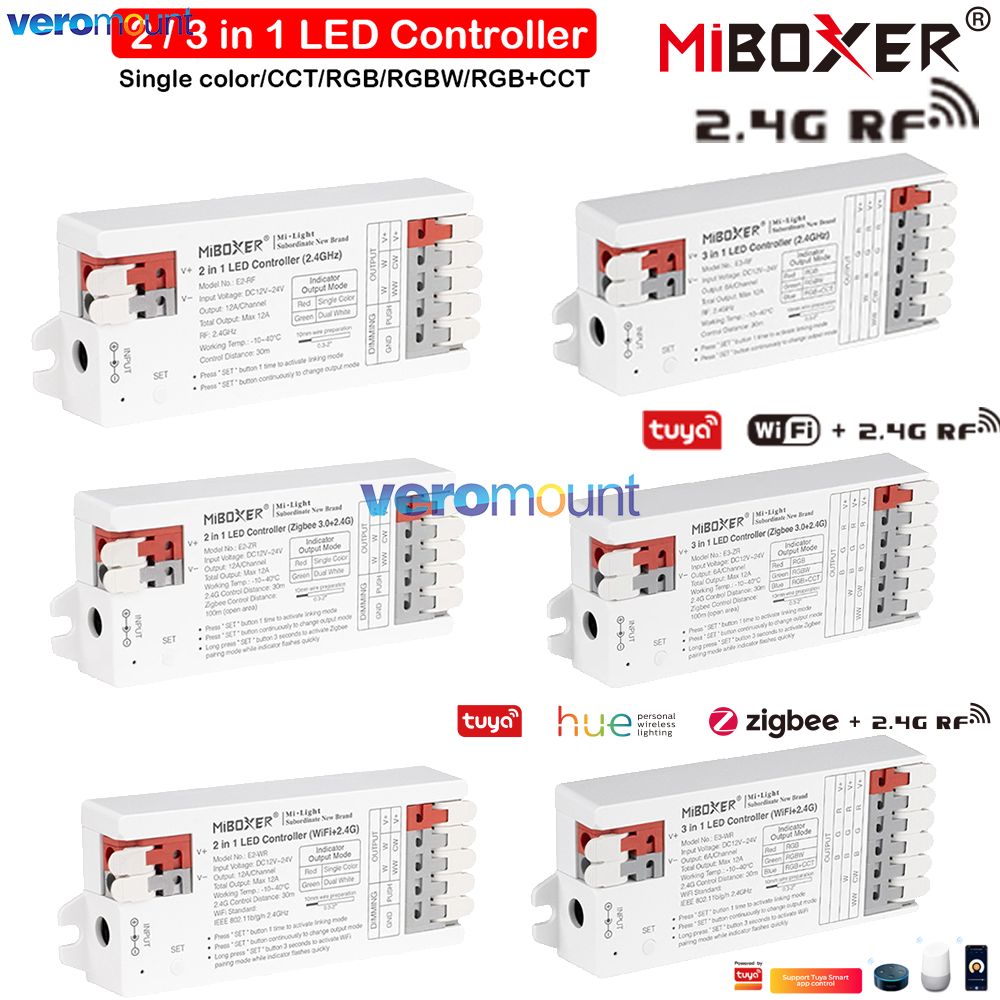 Zigbee Coordinator Stick - MiBoxer 3in1 2in1 LEDコントローラー Zigbee+2.4G E2-ZR