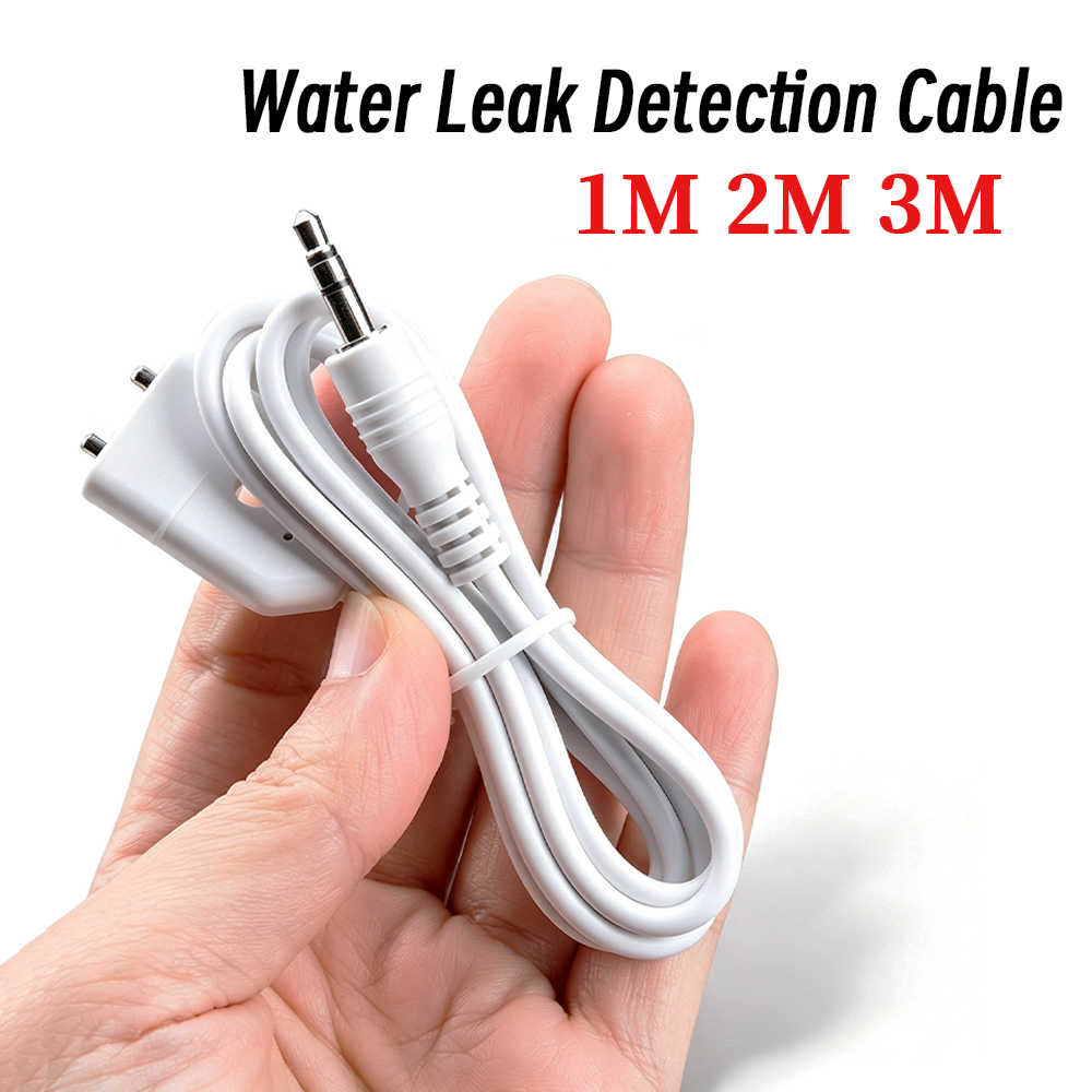 Water Leak Detector Wired - 12V-24V高感度有線漏水検知ケーブル/ポイント型浸漬プローブ漏水検知器アクセサリー（3.5mmヘッド付き）
