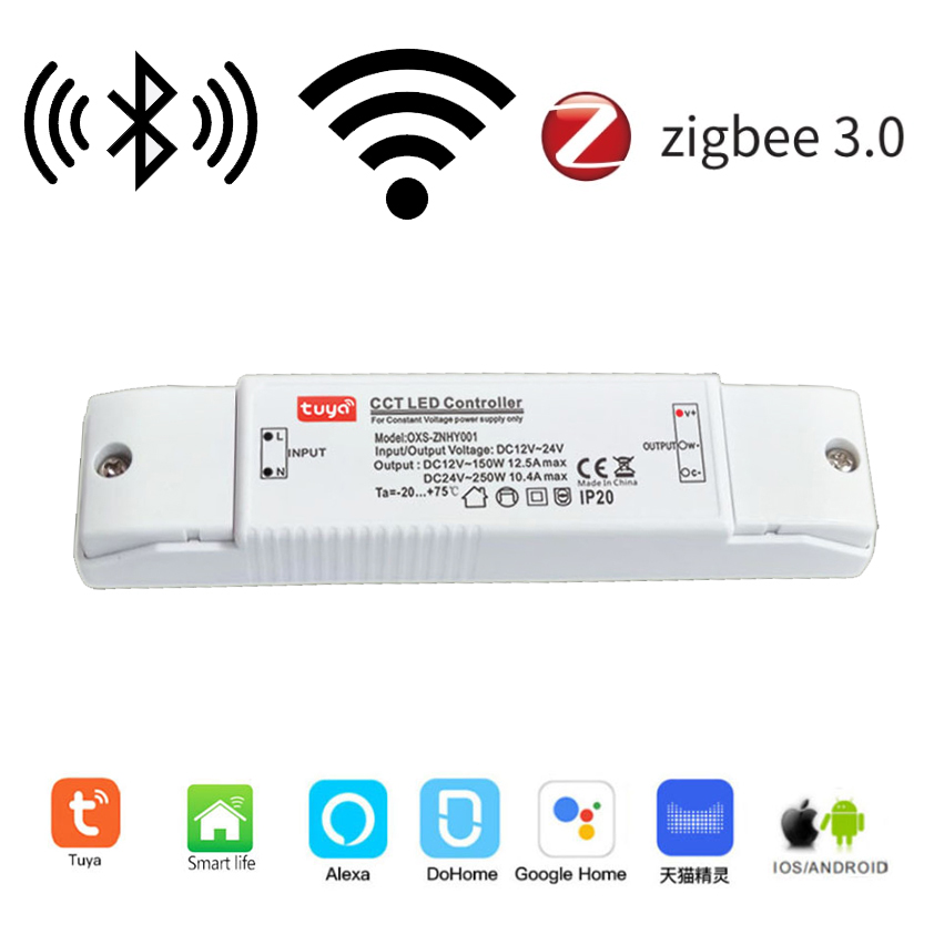Zigbee Coordinator Stick - インテリジェントな調光可能なデバイス,Bluetooth,ワイヤレス照明,音声制御,CCT, 12V, 24V