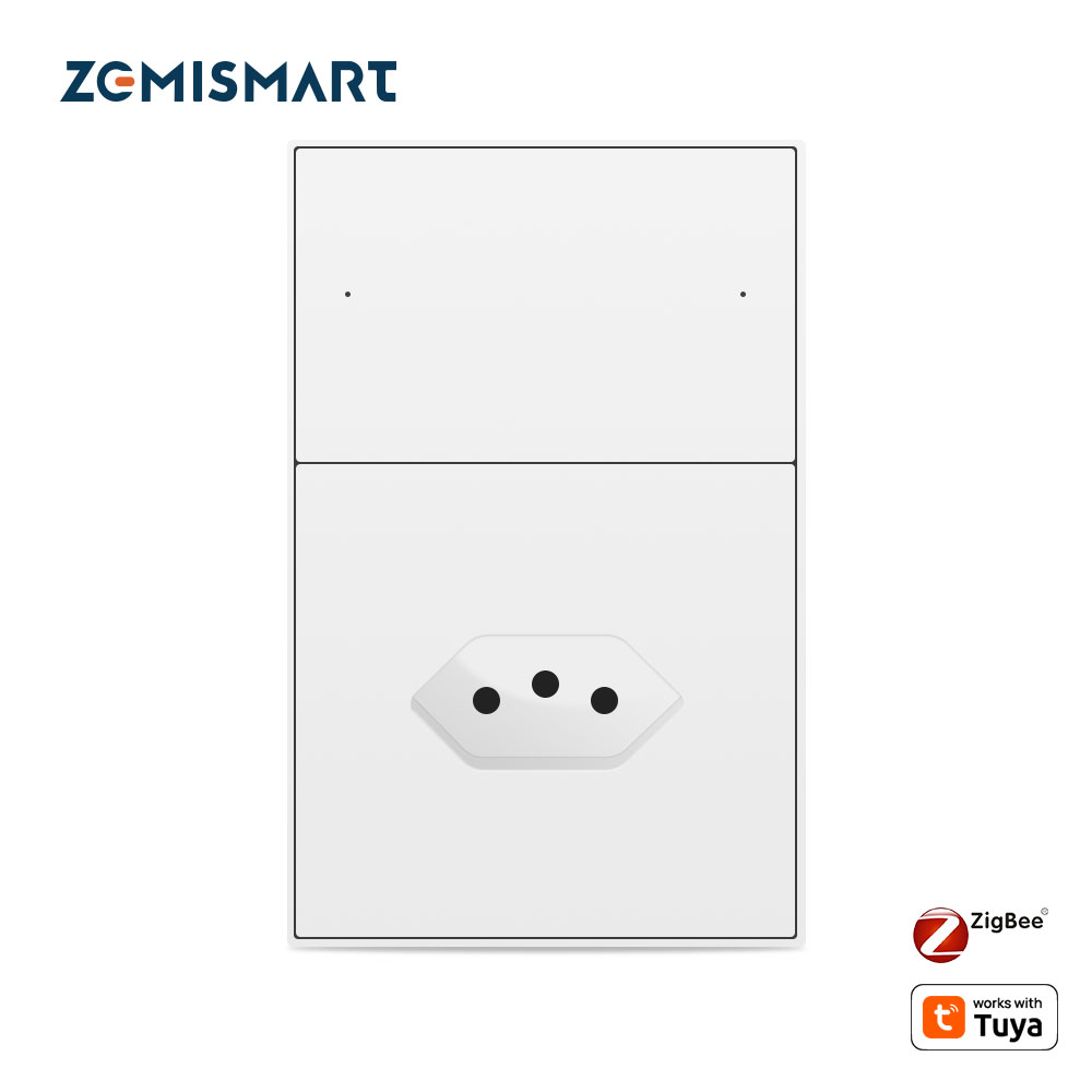Matter Hub Thread - Zemismart-Zigbeeブラジルプラグ,2つの壁照明スイッチ,Google Home, Smart Things,M1ハブ経由のホームキット制御,10a