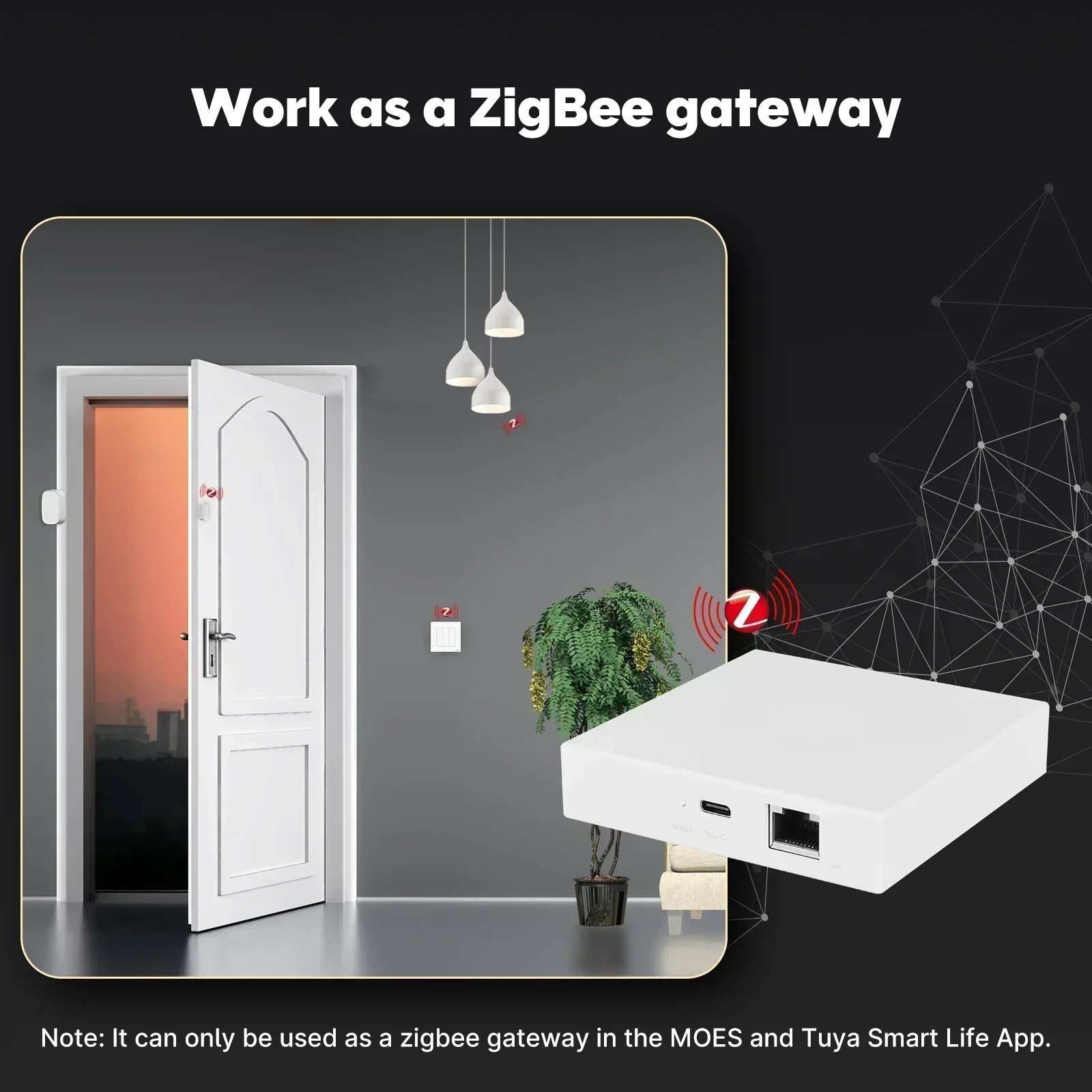 MOES Tuya Zigbee Matter Thread - Matter Hub Thread のレビューと価格