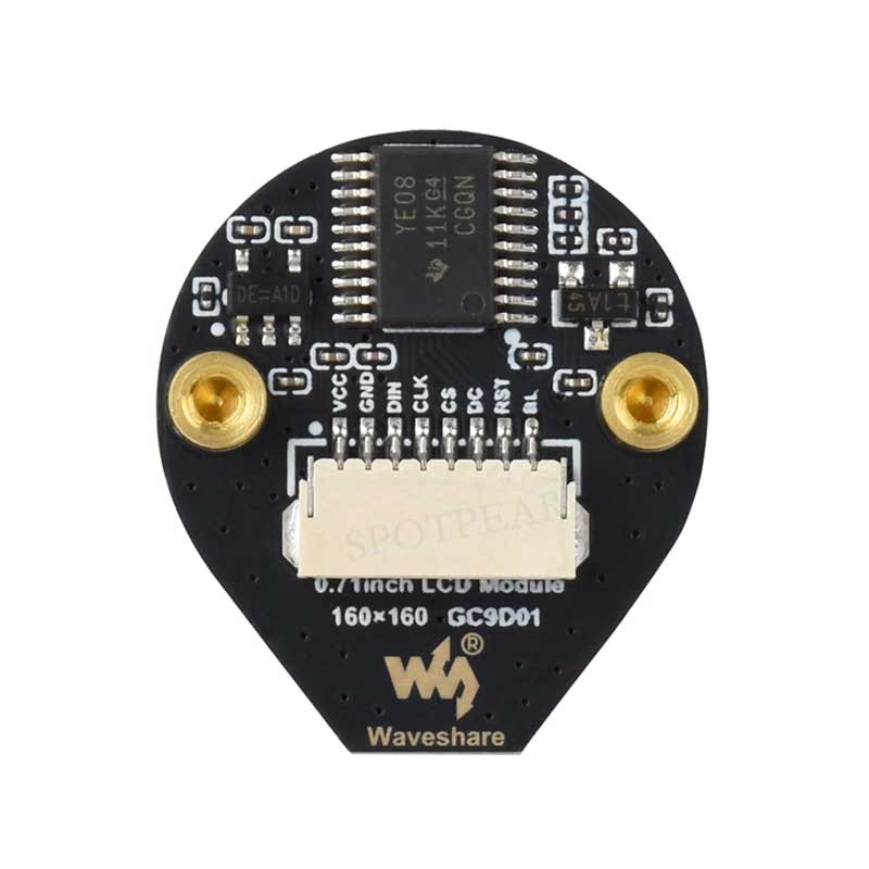 Waveshare-ダブルアイラウンドLCDディスプレイモジ - Home Automation Arduino のレビューと価格