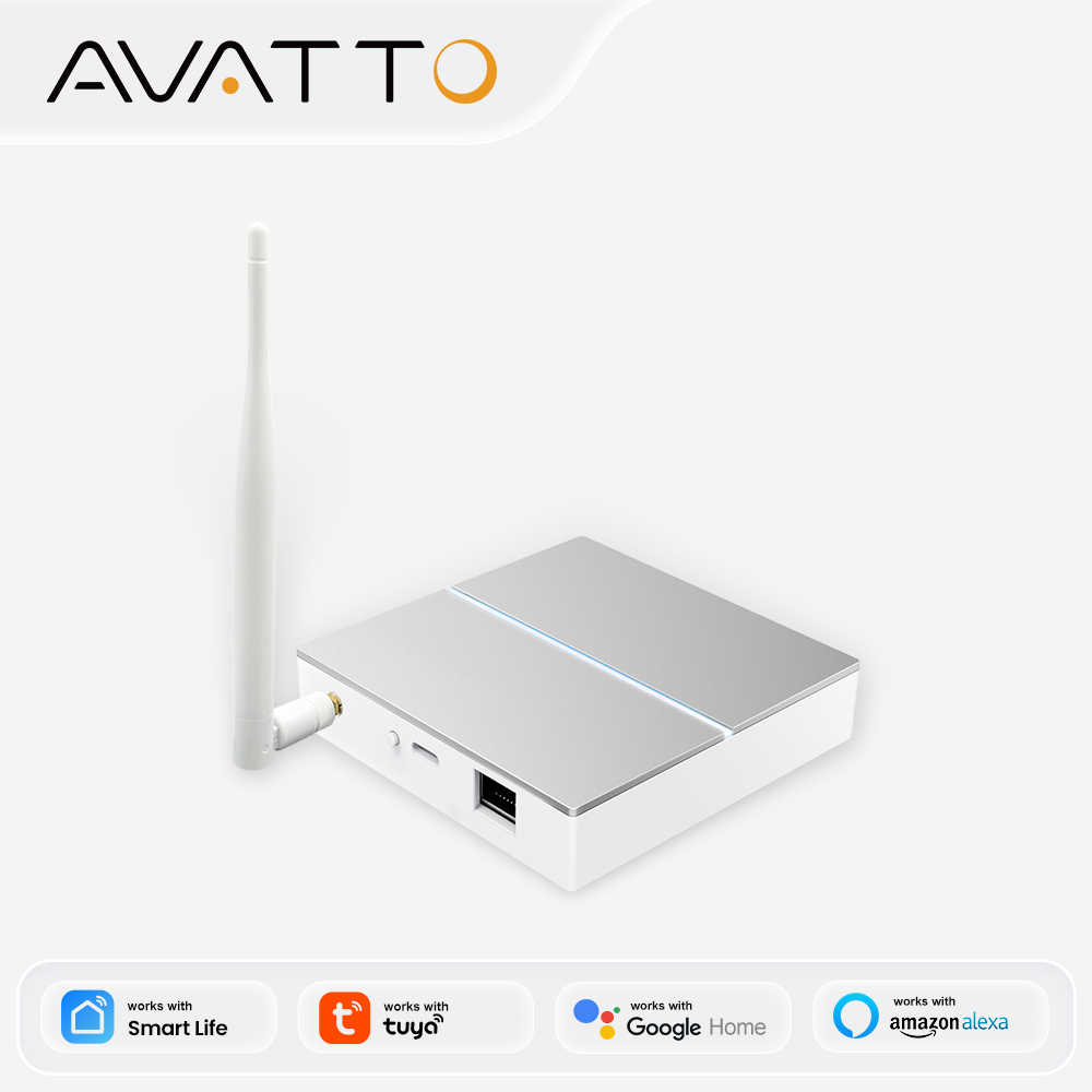 AVATTO Tuya ZigBee ゲートウェイ アンテナ - Matter Hub Thread のレビューと価格