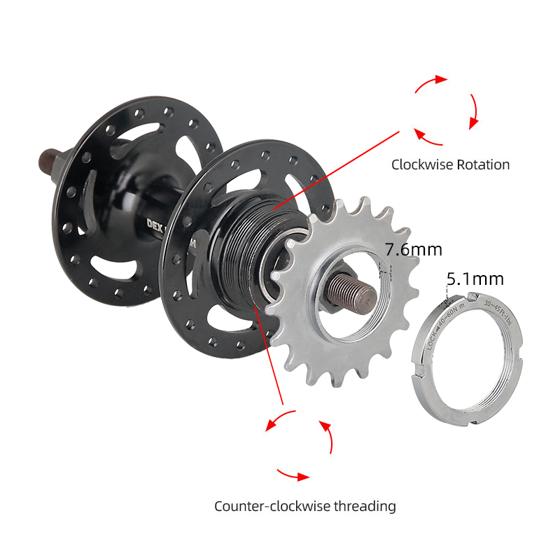 自転車固定ギア 13T 14T 15T 16T 17T 18 - Matter Hub Thread のレビューと価格