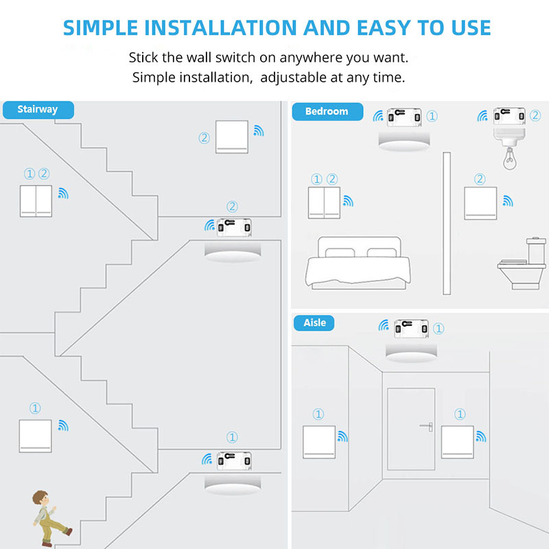 DIY-リモート制御スイッチモジュール,433mhz,86種 - Home Automation Panel Diy のレビューと価格