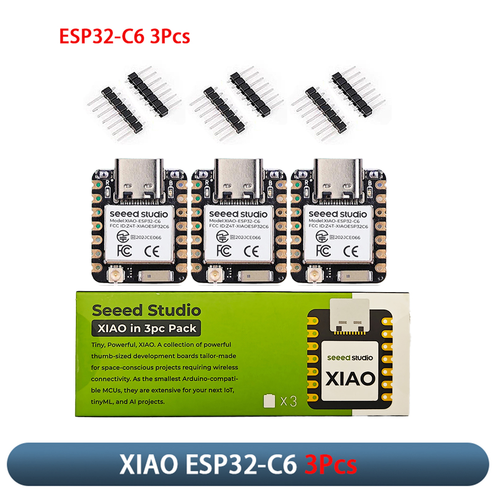 XIAO ESP32-C6 3 個開発ボードモジュール 2. - Home Automation Arduino のレビューと価格