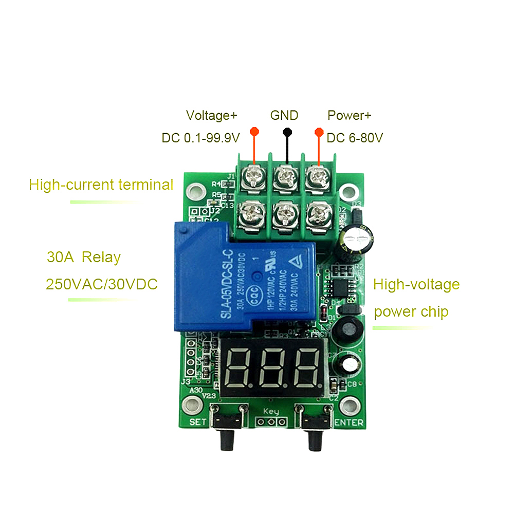 リレースイッチDC6〜80V,電圧検出器,デジタルディスプレ - Shelly Relay Module のレビューと価格