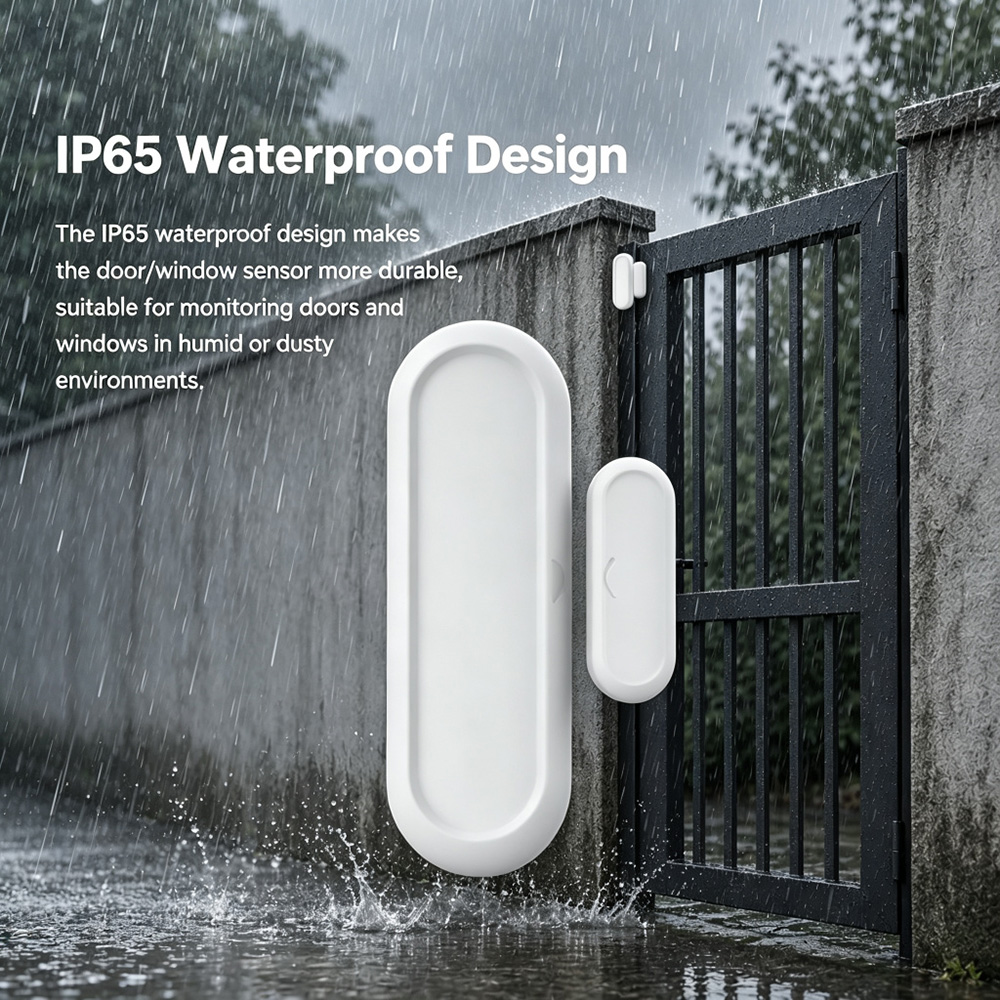 IP65 Tuya Zigbee 3.0 ドア窓磁気センサー - Home Automation Ideas のレビューと価格