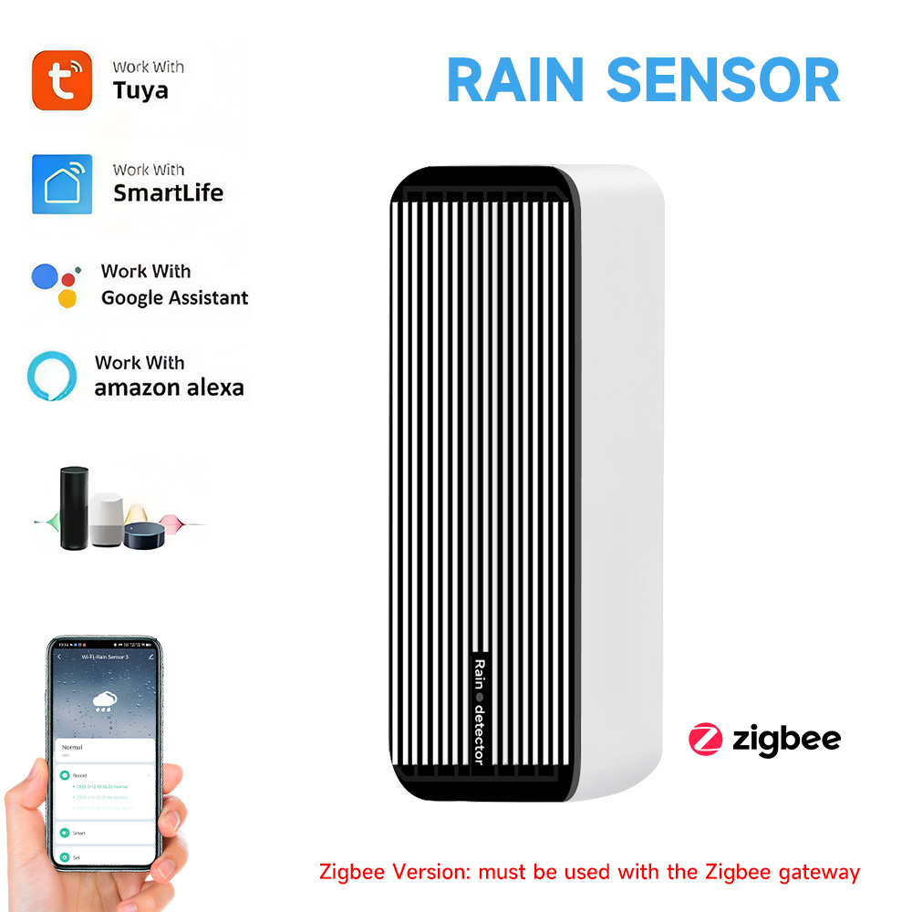 Tuya ZigBee 雨センサー Tuya 雨検出センサー - Home Automation Ideas のレビューと価格