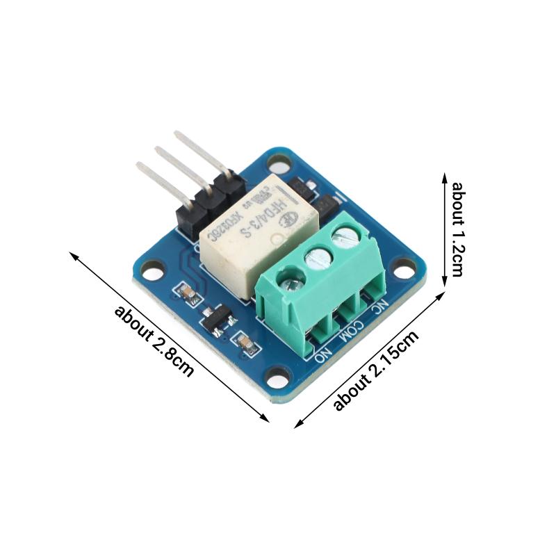 DC 3V ミニ信号リレーモジュール、信頼性の高い動作、長寿 - Diy Automation Projects のレビューと価格