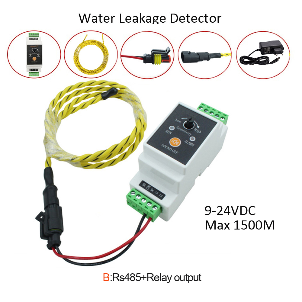 ケーブル付き漏水検知器,1セット,5 m, 10 m, 15 - Water Leak Detector Wired のレビューと価格