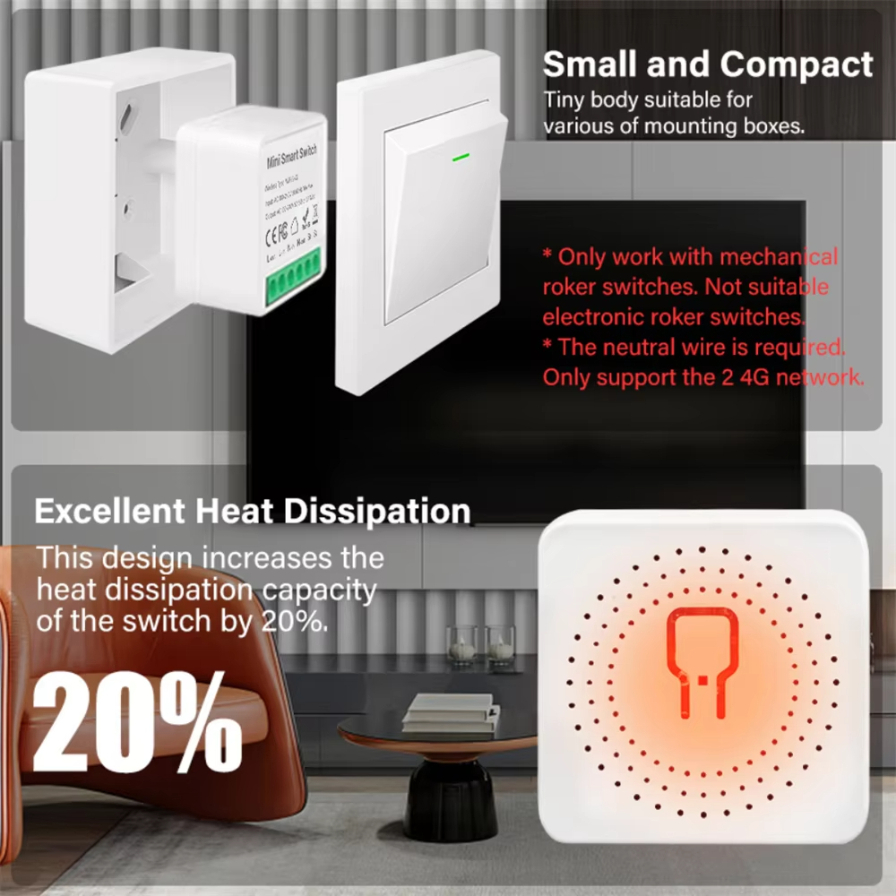 WiFi Zigbee スマートスイッチモジュール 2 ウェ - Diy Home Automation System のレビューと価格