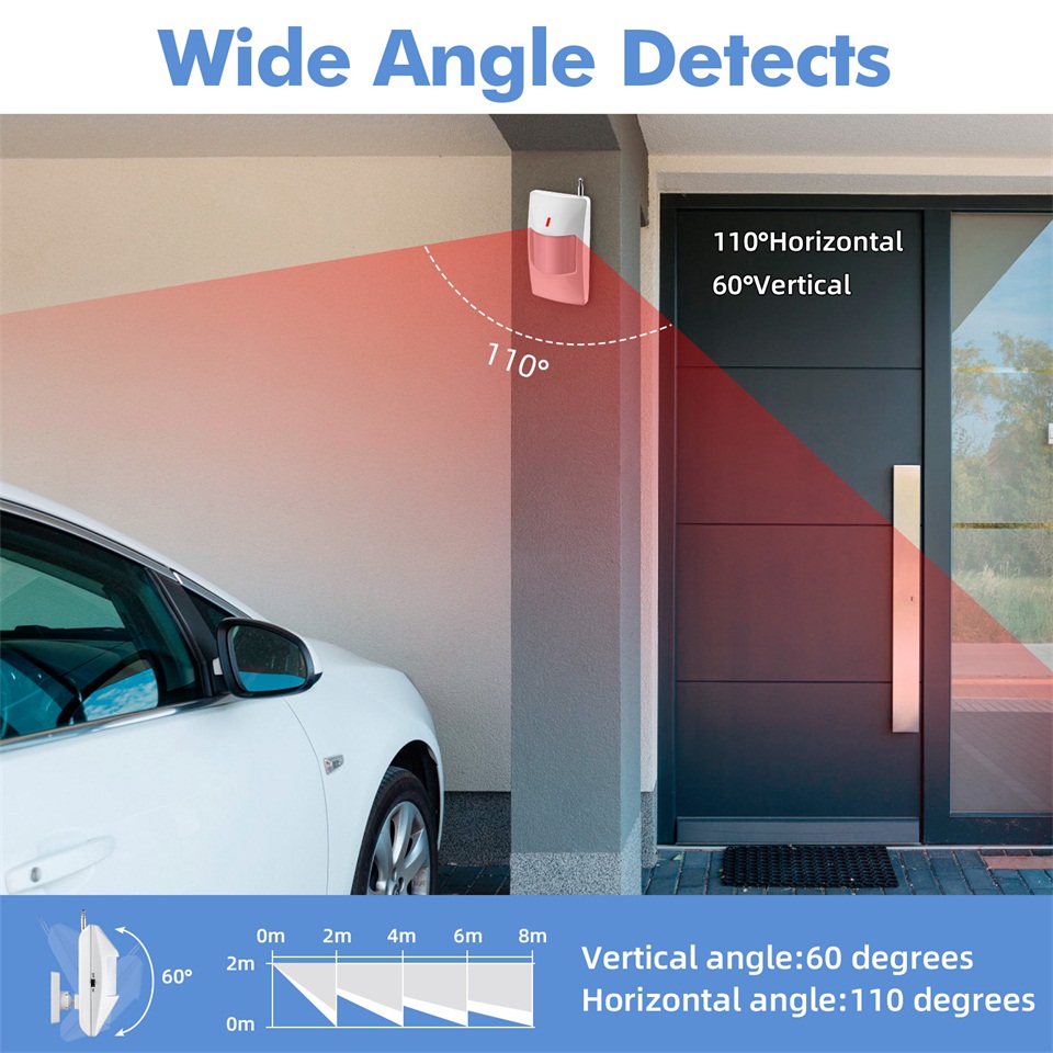KERUI 120db サイレン警報システム WiFi Tu - Smart Home Automation Diy のレビューと価格