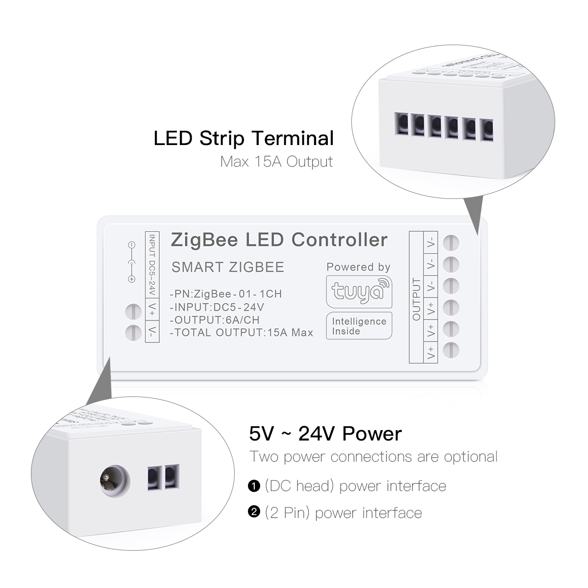Zigbee 3.0 WiFi LED コントローラー 2. - Zigbee Coordinator Stick のレビューと価格
