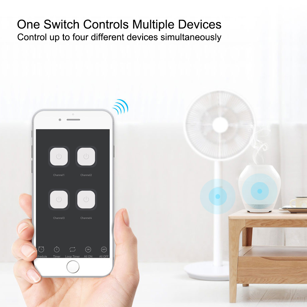 4CH Wifi / Zigbee スマートリレーDIYモジ - Smart Home Automation Diy のレビューと価格