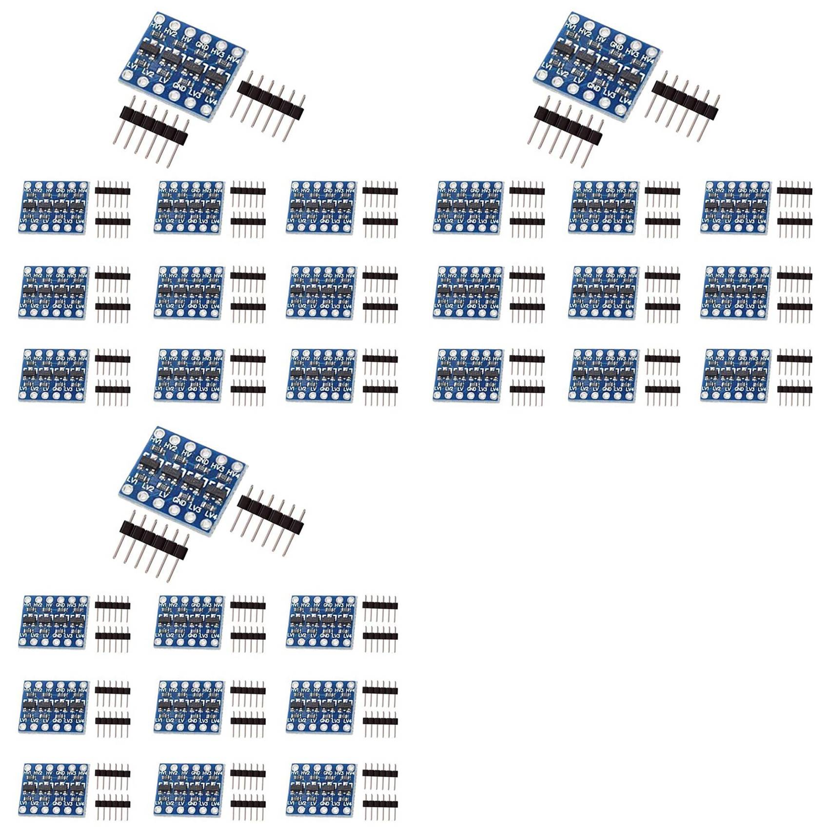 JABS-30個 4チャンネル IIC I2C ロジックレベ - Level Shifter 3.3V のレビューと価格