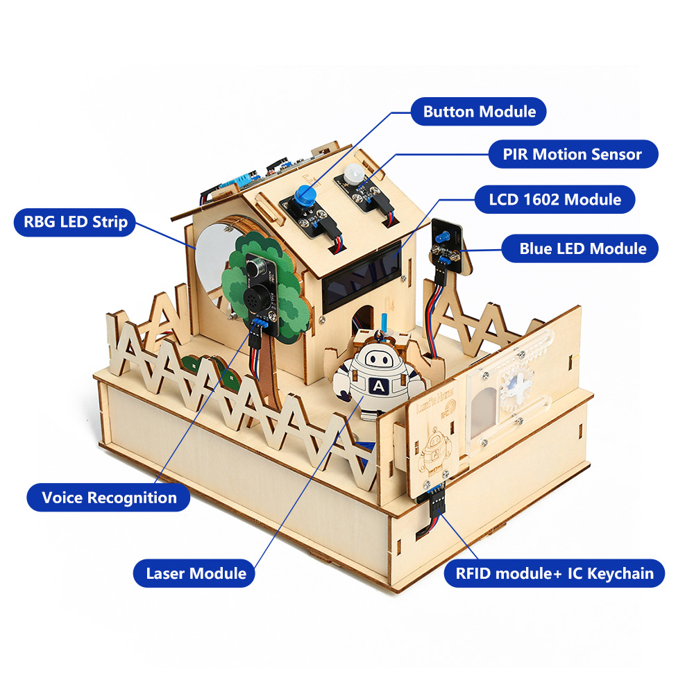 Arduino用スマートホームキット,ロボットスターター,自 - Diy Automation Projects のレビューと価格