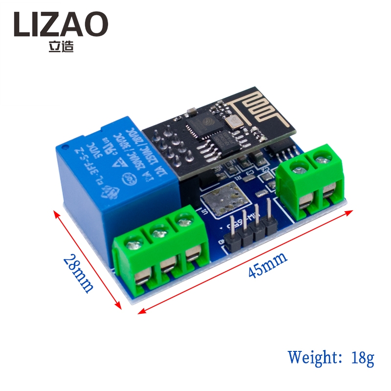 LIZAO ESP8266 5V WiFi IoT リレーモ - Diy Automation Projects のレビューと価格