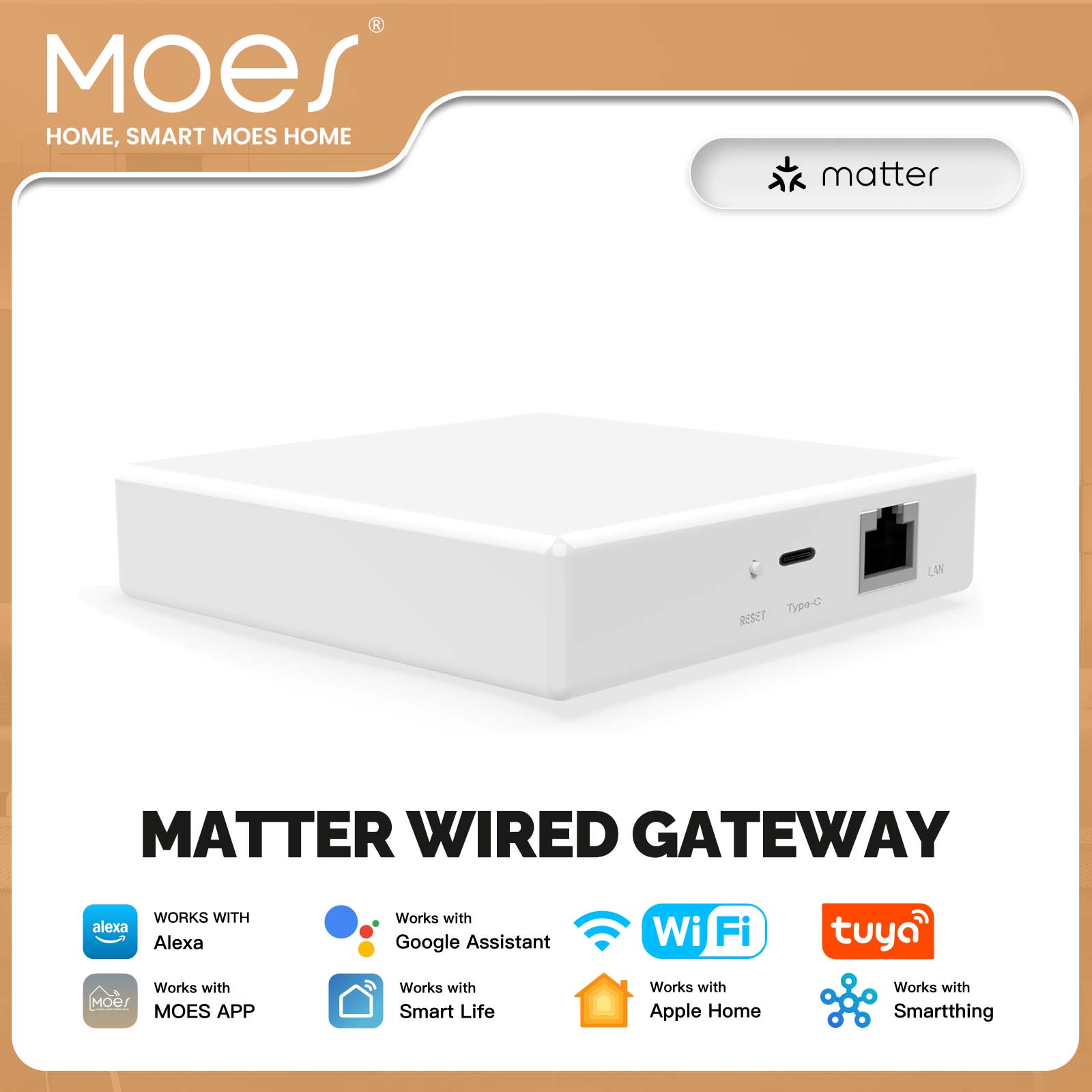 MOES Tuya ZigBee Matter Thread - Matter Hub Thread のレビューと価格