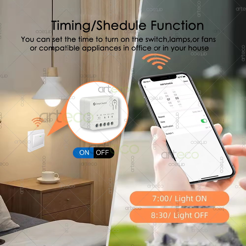 Zigbee ミニブレーカー DIY スマートスイッチモジュ - Smart Home Automation Diy のレビューと価格